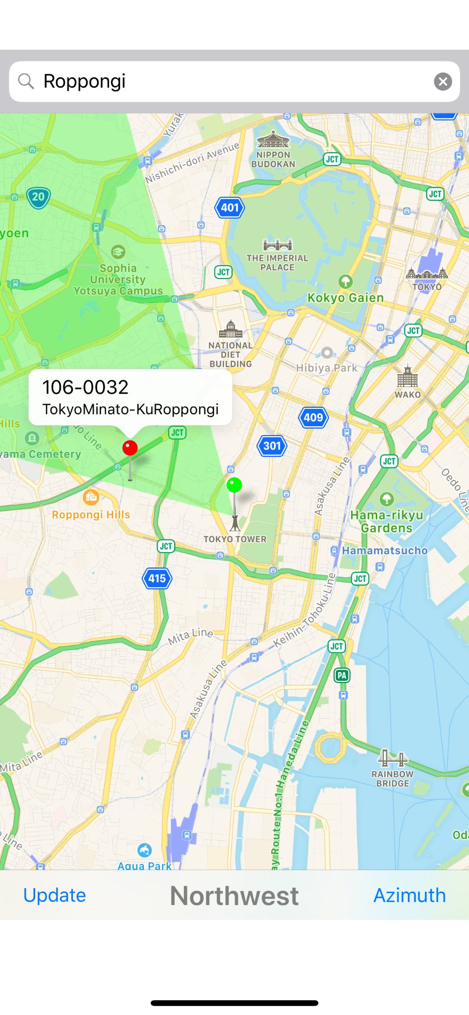 Azimuth Map for iOS Screenshot 3
